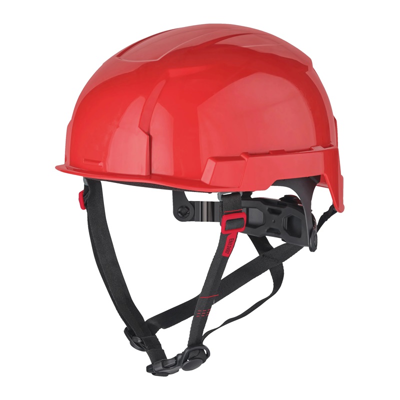 Elmetto BOLT 200 rosso Milwaukee non ventilato
