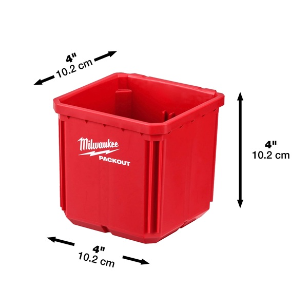 Cestino Compatto MILWAUKEE PACKOUT™ 10 x 10 cm 3