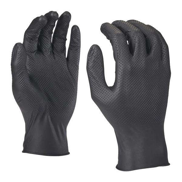 Guanti monouso Milwaukee in nitrile neri pz. 50