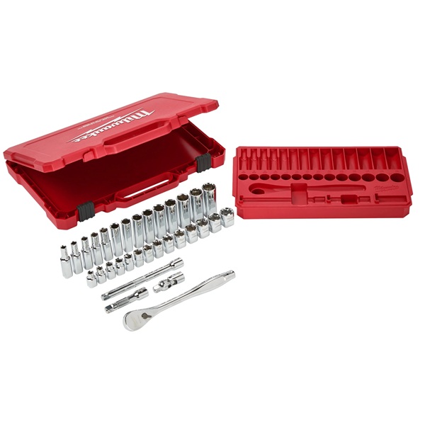 Serie Chiavi a Bussola 3/8" MILWAUKEE 32 Pz. - immagine 2