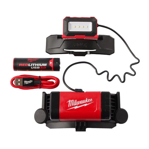 Torcia per elmetto MILWAUKE L4 BOLTHL-301