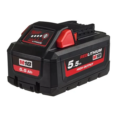 Batteria Milwaukee M18 HB5.5 18V 5.5 Ah HIGH OUTPUT™