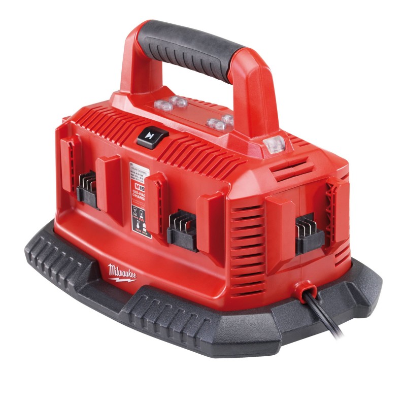Caricabatterie multiplo Milwaukee M1418 C6