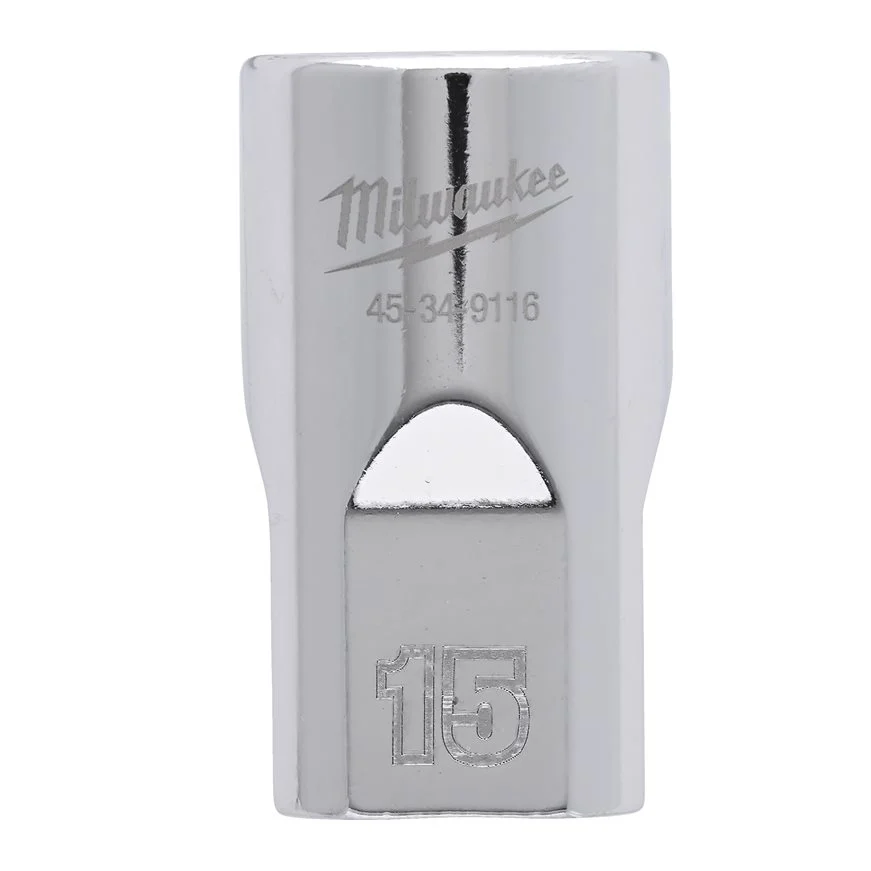 Chiave a BUSSOLA manuale corta attacco mezzo pollice MILWAUKEE mm.15