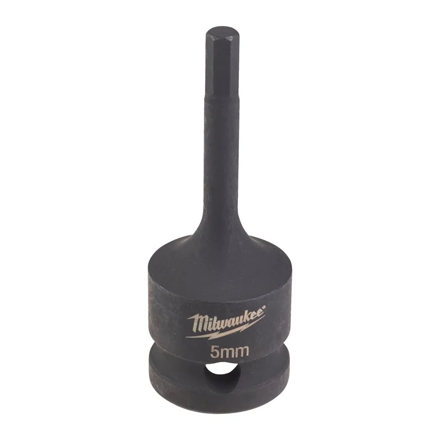 Chiave a bussola maschio attacco mezzo pollice MILWAUKEE impronta HEX da 5mm
