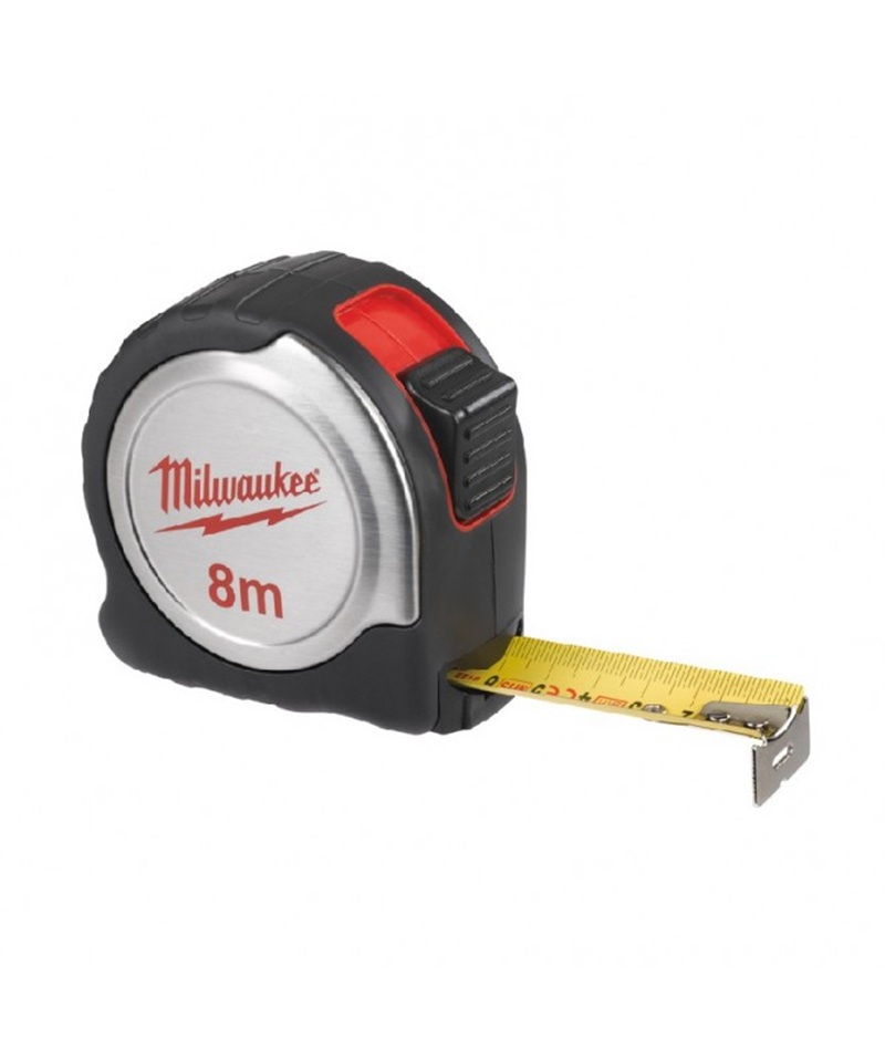 Flessometro 8 MT. MILWAUKEE mm.25 serie compact