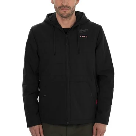 GIACCA TERMICA Con CAPPUCCIO nera MILWAUKEE M12