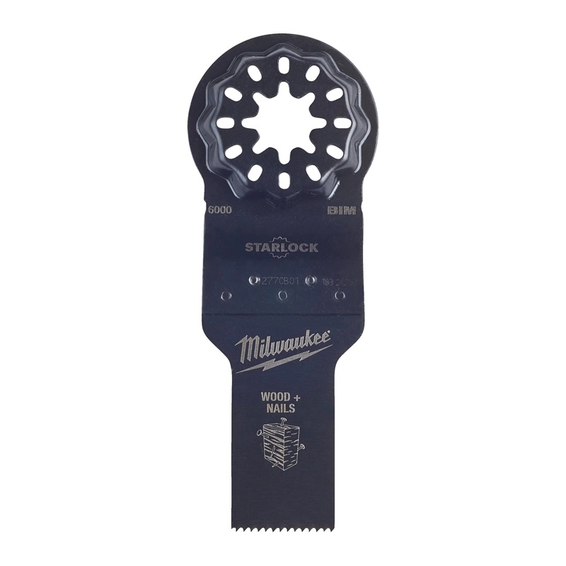 Lama bimetallica taglio legno e chiodi per utensile multifunzione 20mm