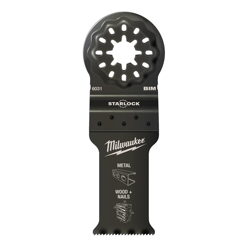 Lama bimetallica taglio multi materiale per utensile multifunzione 28 mm