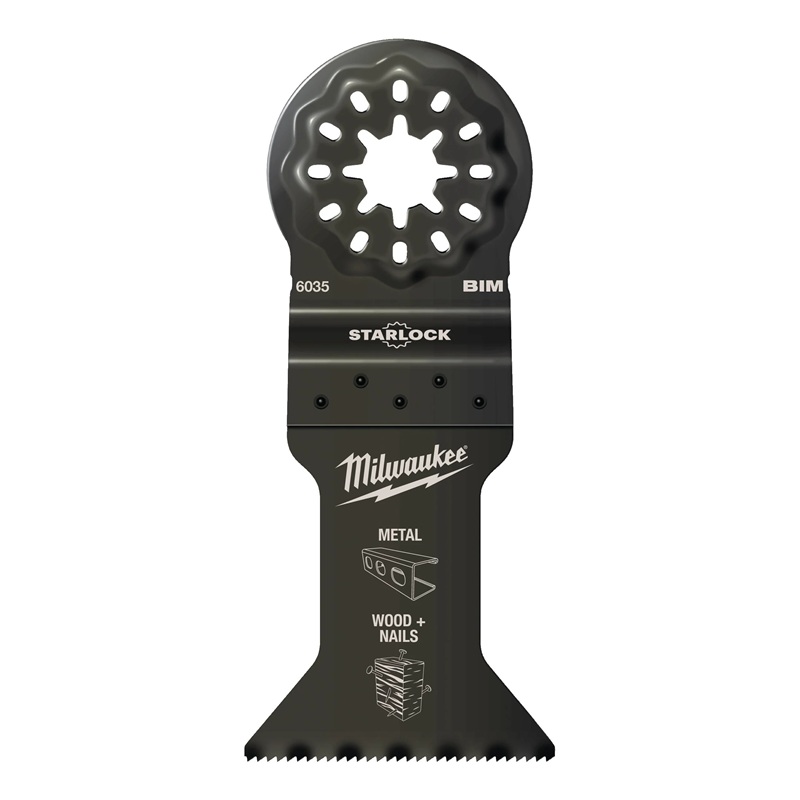 Lama bimetallica taglio multi materiale per utensile multifunzione 43 mm