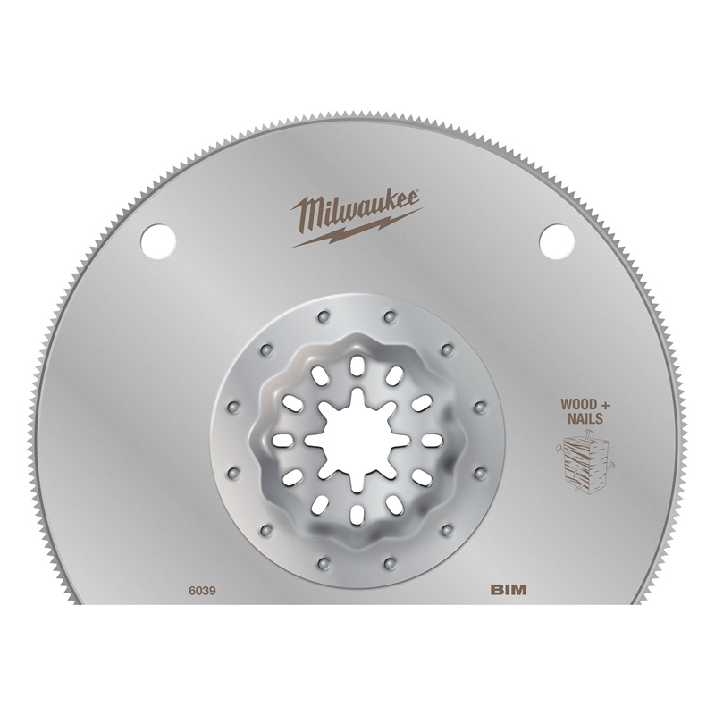 Lama segmentata bimetallica per utensile multifunzione 100mm