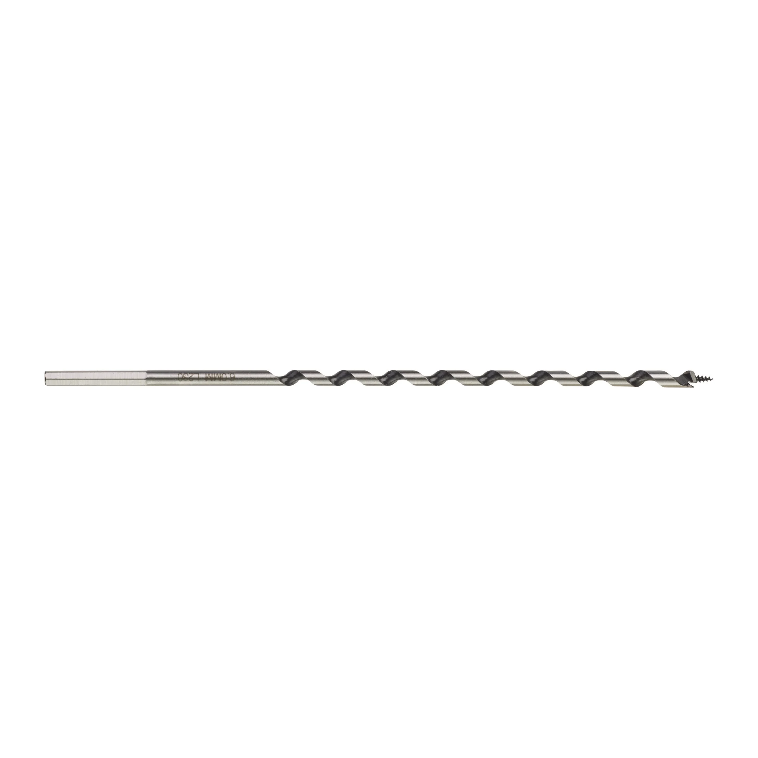Punte Trapano Elicoidali per Legno - Milwaukee 6 mm X 230 mm