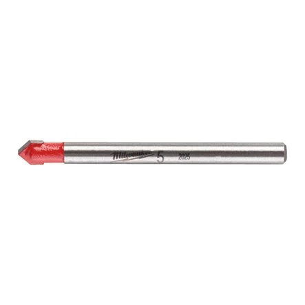 Punte trapano per vetro e piastrelle milwaukee 5 mm x 50 mm