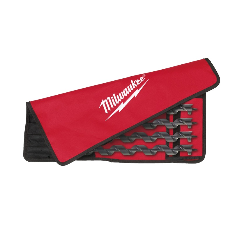 SERIE PUNTE LEGNO 5 PZ ELICOIDALI A7-16 MILWAUKEE
