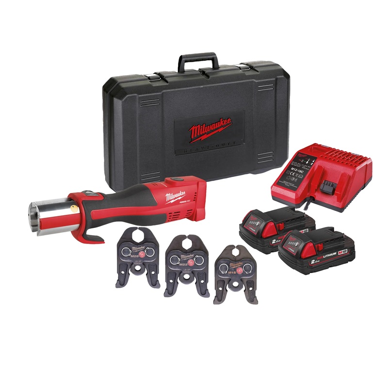 PRESSATRICE IDRAULICA MILWAUKEE M18 BLHPT-202C TH-SET2