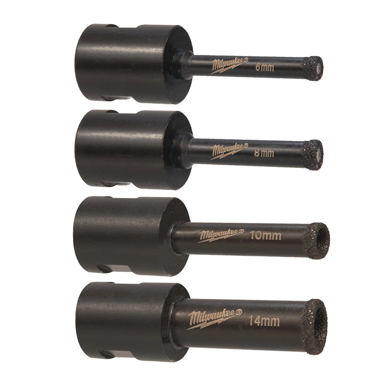 SERIE PUNTE DIAMANTATE ATT. M14 - 4 PEZZI MILWAULEE - immagine 2