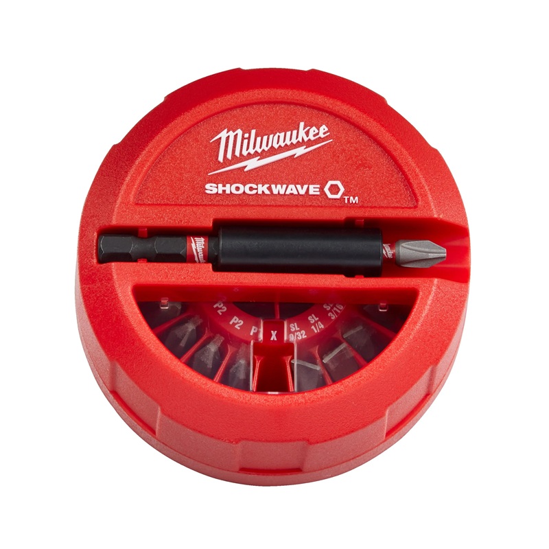 SET INSERTI PER AVVITATORE 15PZ MILWAUKEE SHOCKWAVE