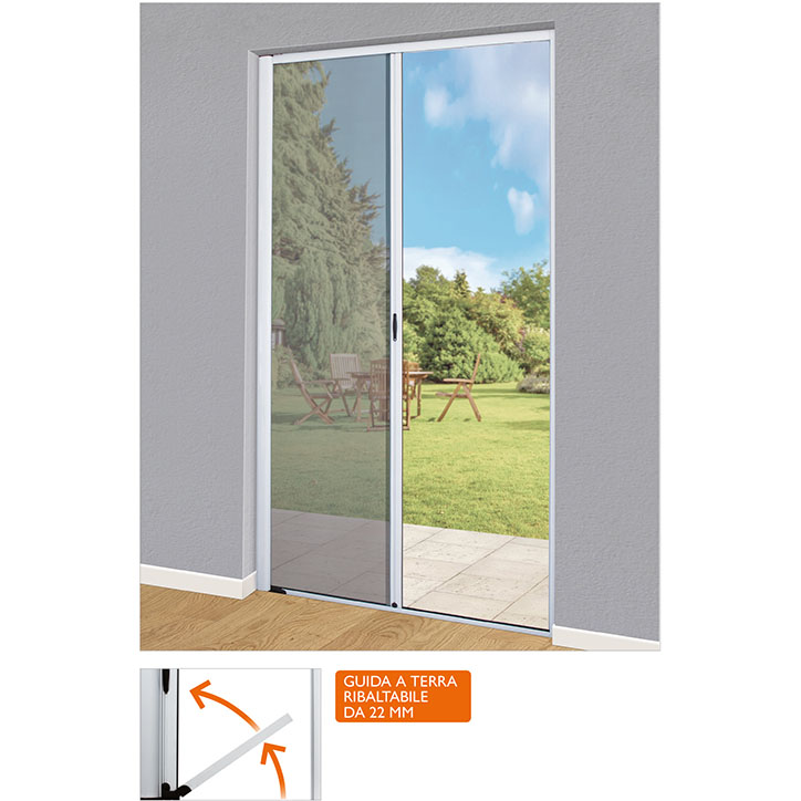 Zanzariera a Rullo special per porte misura 160 x 250cm regolabile - immagine 2