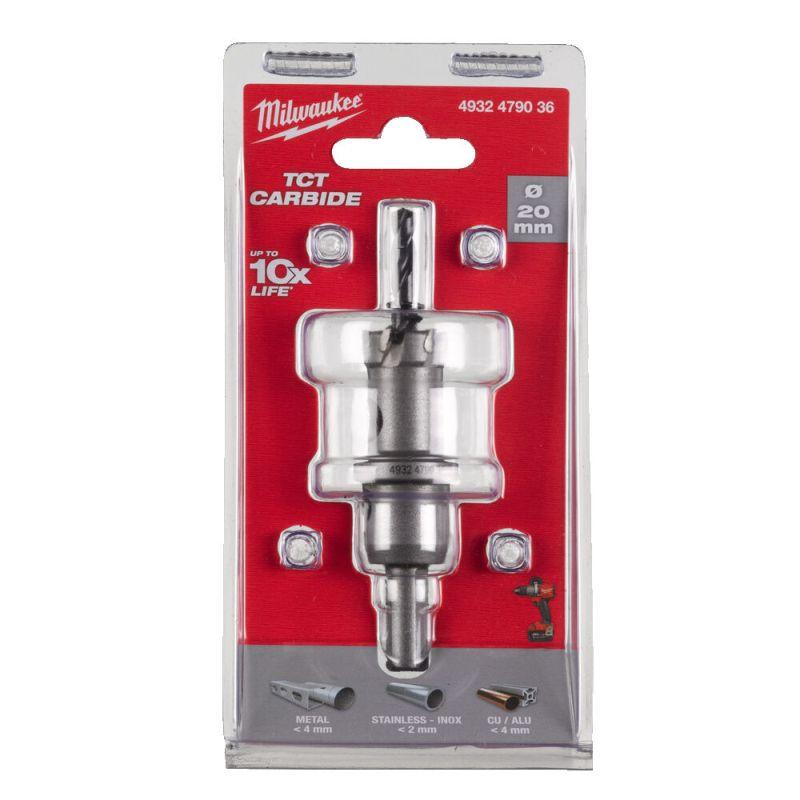 FRESA TAZZA TCT PER METALLO mm.20 MILWAUKEE - immagine 2