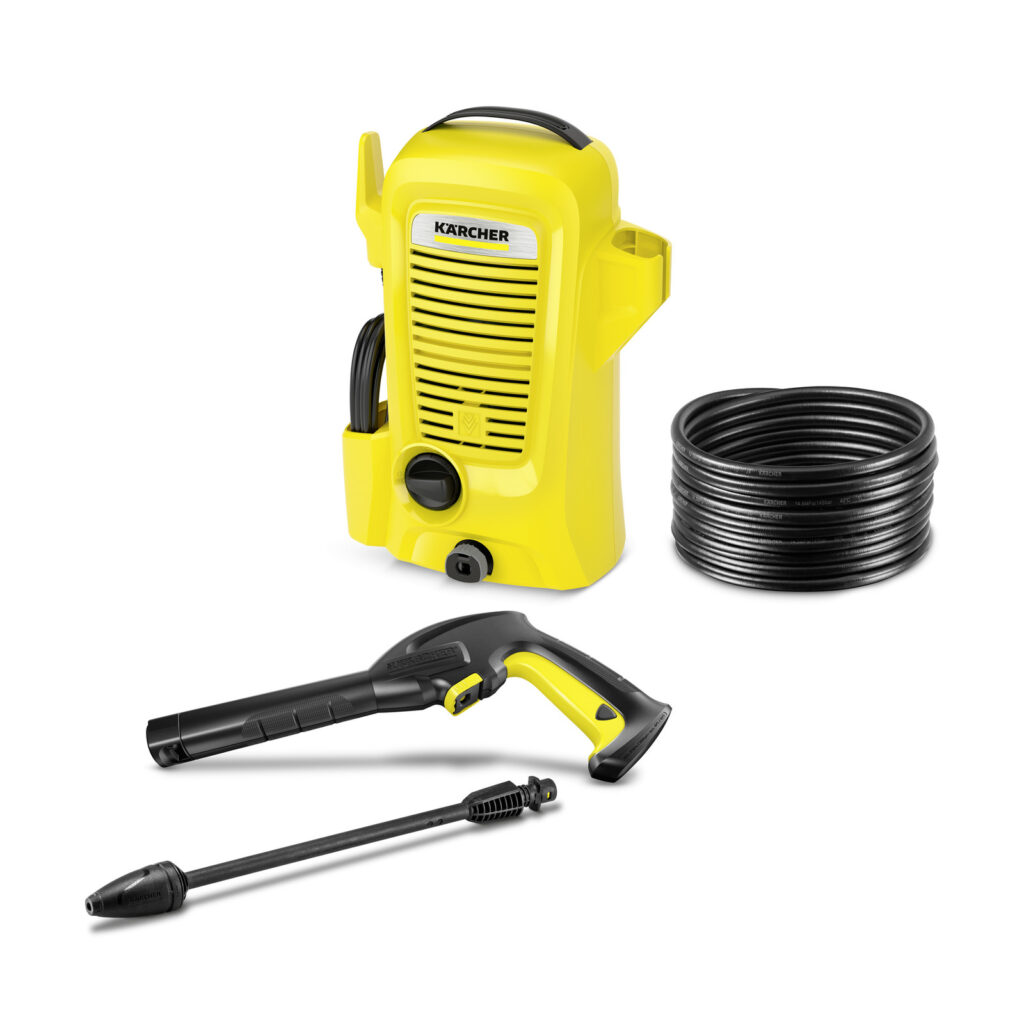 16730100 IDROPULITRICE KARCHER K2 UNIVERSAL EDITION 1400W 110 BAR 360 LT-H PIST.+LAN.MANGIASP TUBO 4MT