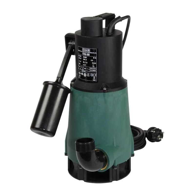 60190343H ELETTROPOMPA DAB FEKA 600 M-A SOMMERSA 1000W MONOFASE DRENAGGIO ACQUE REFLUE