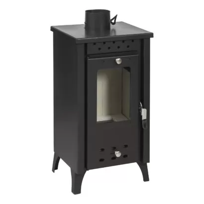 DIVI.MG100 STUFA A LEGNA DIVINAFIRE MG100 NERA