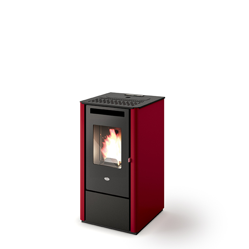 EVA.9016015300-STUFA-A-PELLET-EVA-CALOR-KALI-NEW-ROSSA-95KW-mm.438x455x797-KG.47-X-200-M3
