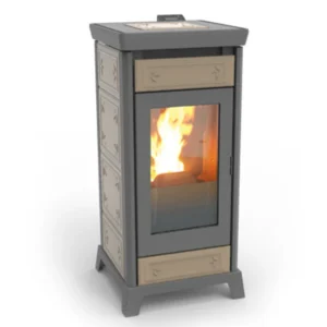 THERM.KOKKOLAPLUSTORTORA-STUFA-A-PELLET-THERMOROSSI-KOKKOLA-PLUS-CON-MAIOLICA-TORTORA-102-KW-X-83-MQ