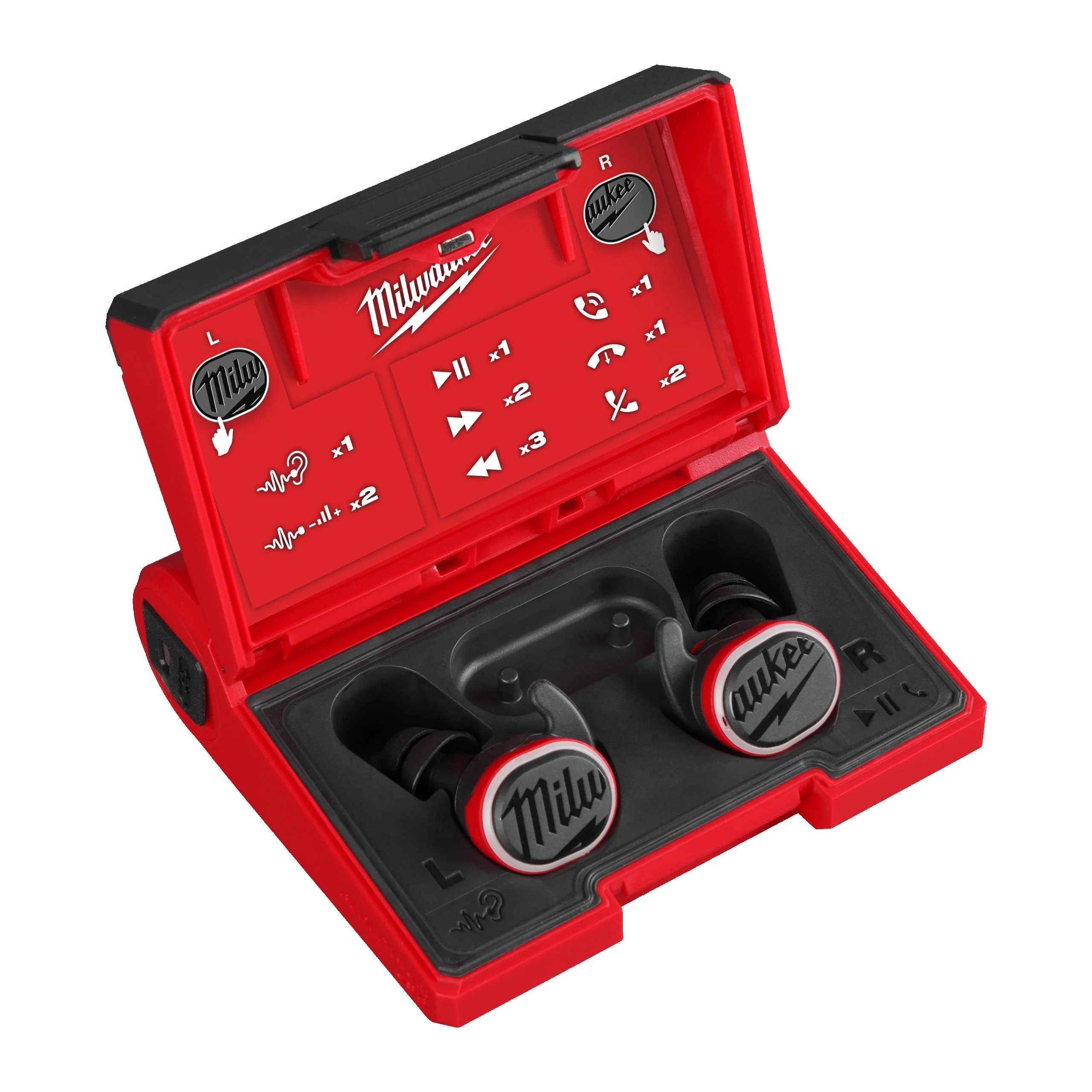 4933478750-CUFFIE-MILWAUKEE-RICARICABILI-USB-CON-BLUETOOTH