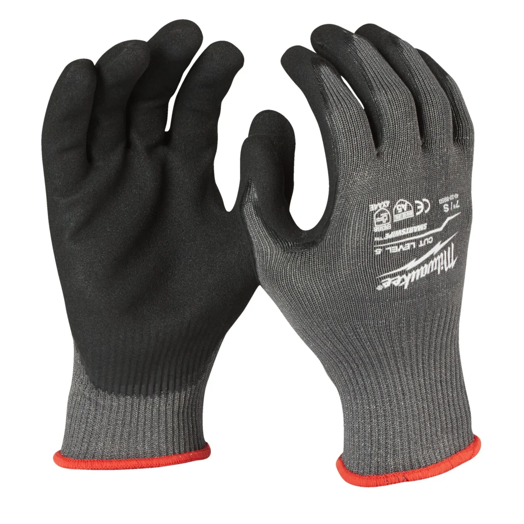 GUANTI-MILWAUKEE-DOPPIO-NITRILE-ANTITAGL.-CAT5-E