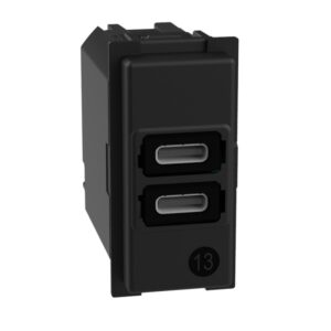 -caricatore-usb-con-due-porte-tipo-c-15w-bticino-living-now-k4191cc-Bticino